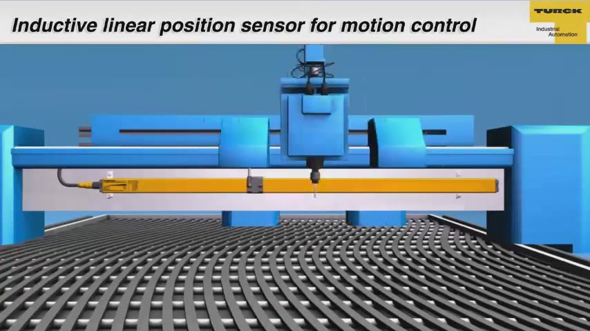 Inductive Linear Position Sensor for Motion Control